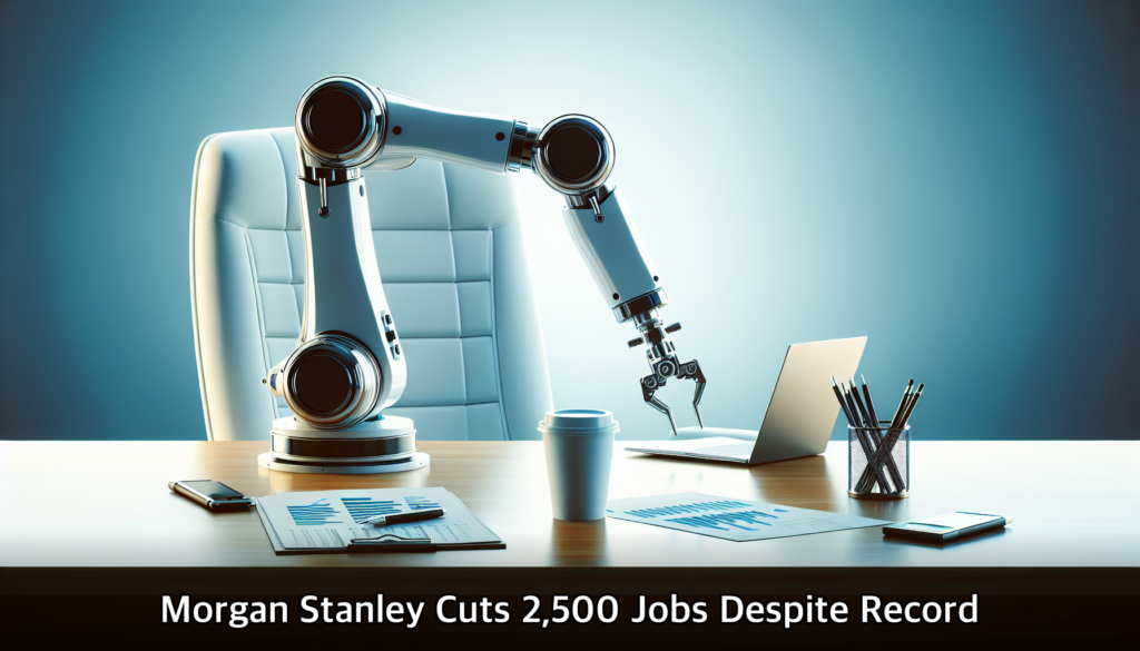 Morgan Stanley Cuts 2,500 Jobs Despite Record Profits: AI Reshapes Wall Street