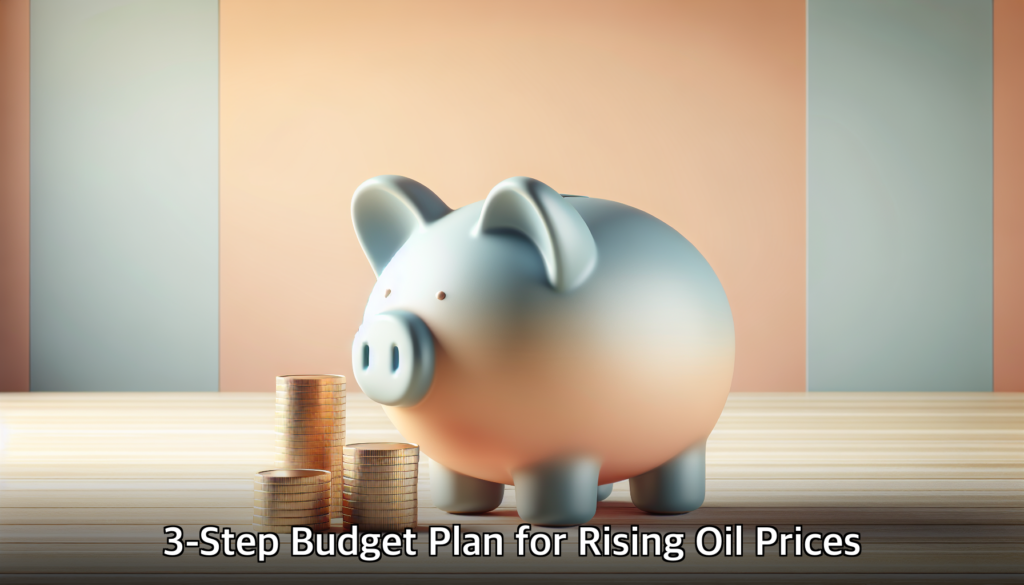 3-Step Budget Plan for Rising Oil Prices [2026 Personal Strategy]