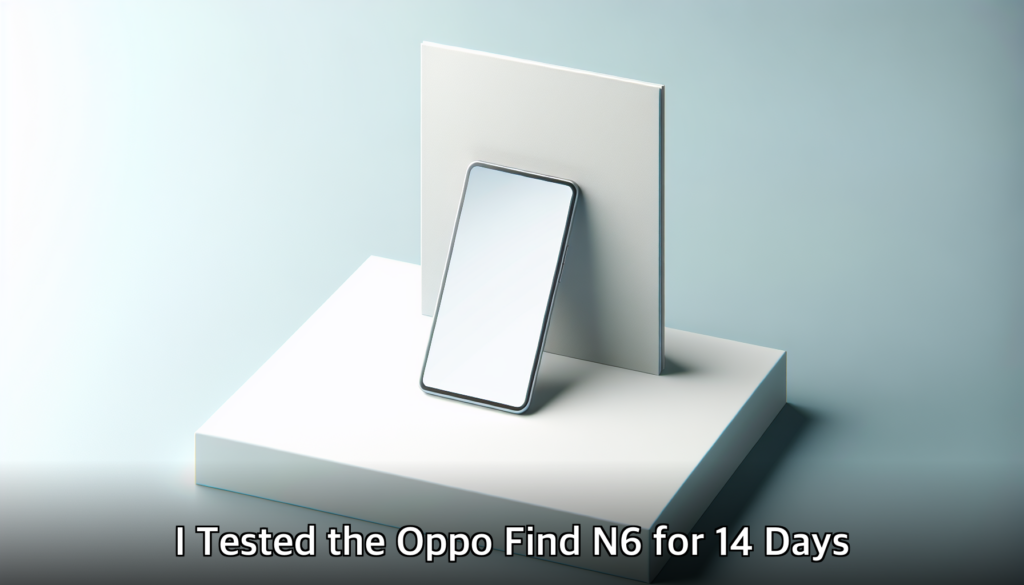I Tested the Oppo Find N6 for 14 Days — Here's the Truth