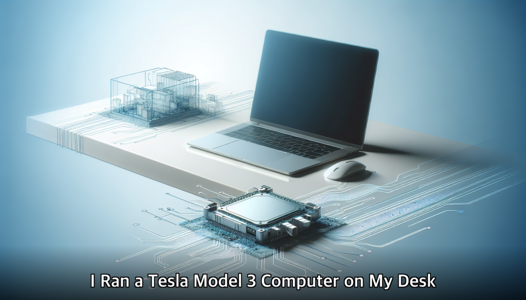 I Ran a Tesla Model 3 Computer on My Desk — Here's What Happened