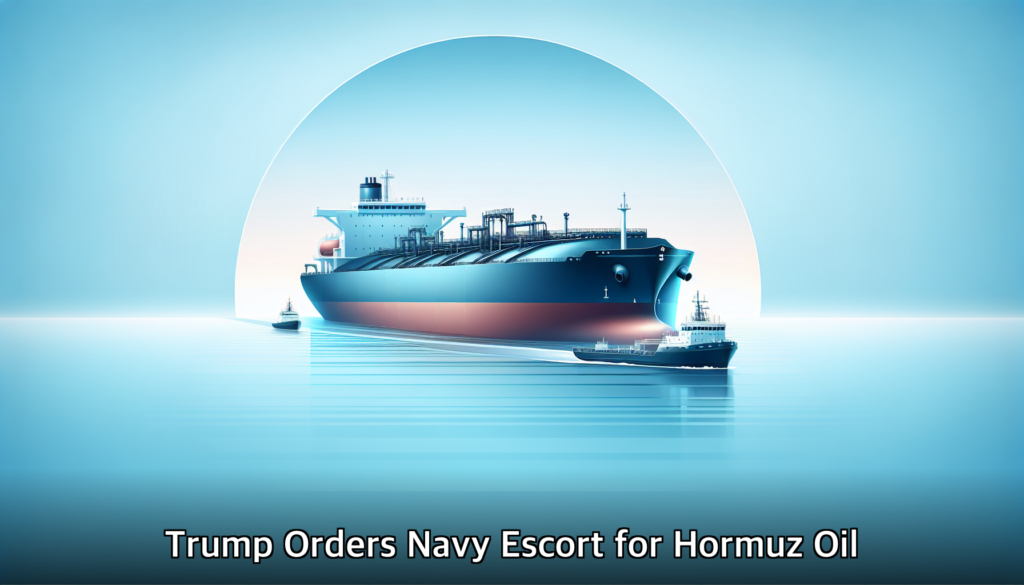 Trump Orders Navy Escort for Hormuz Oil Tankers: 3 Market Impacts
