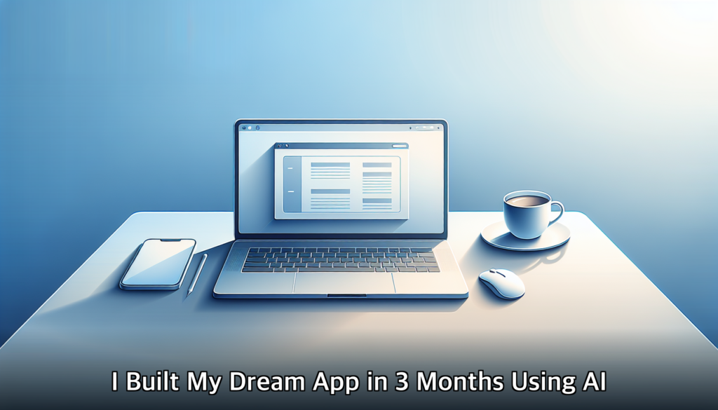 I Built My Dream App in 3 Months Using AI [What Worked]