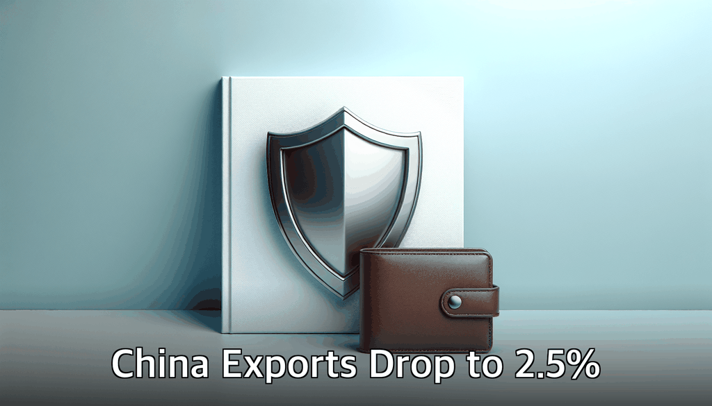 China Exports Drop to 2.5%: 3 Ways to Protect Your Budget Now