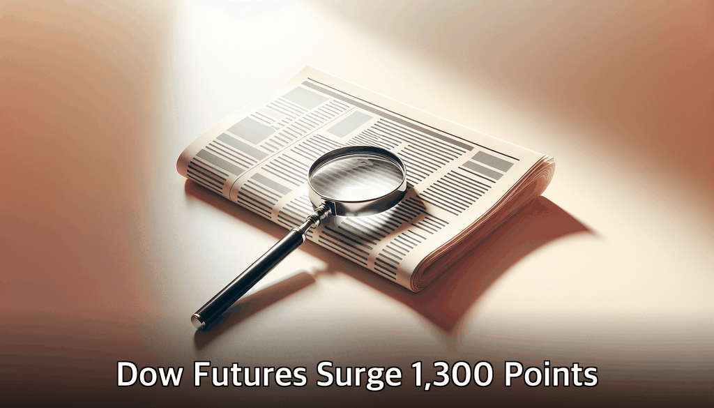 Dow Futures Surge 1,300 Points: 3 Critical Portfolio Moves Before Market Open [Ceasefire Rally]