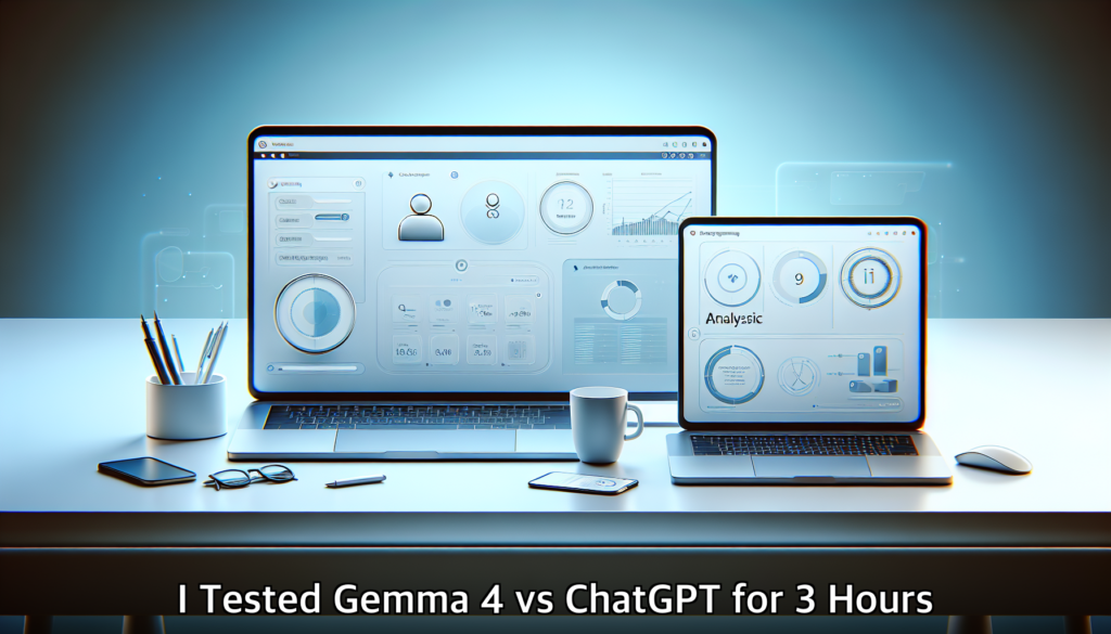 I Tested Gemma 4 vs ChatGPT for 3 Hours — Here's the Winner