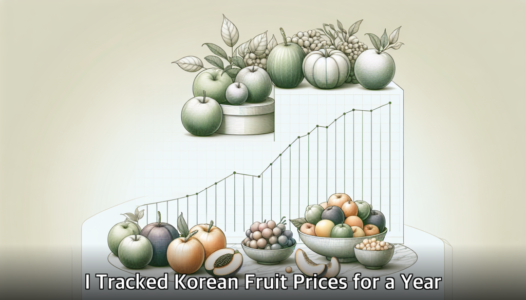 I Tracked Korean Fruit Prices for a Year — 5 Shocking Patterns