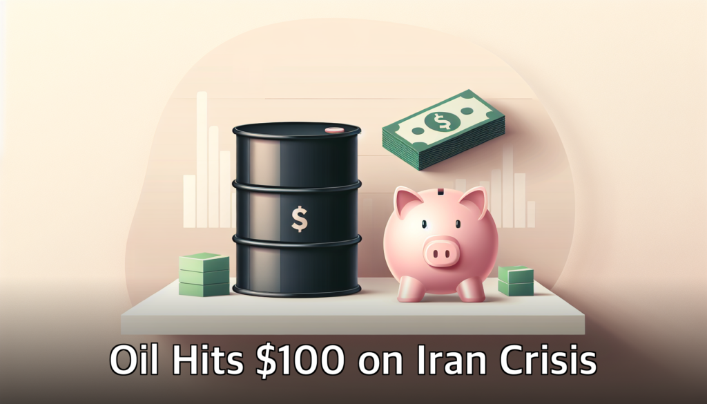 Oil Hits $100 on Iran Crisis: 3 Budget Cuts That Save $400+