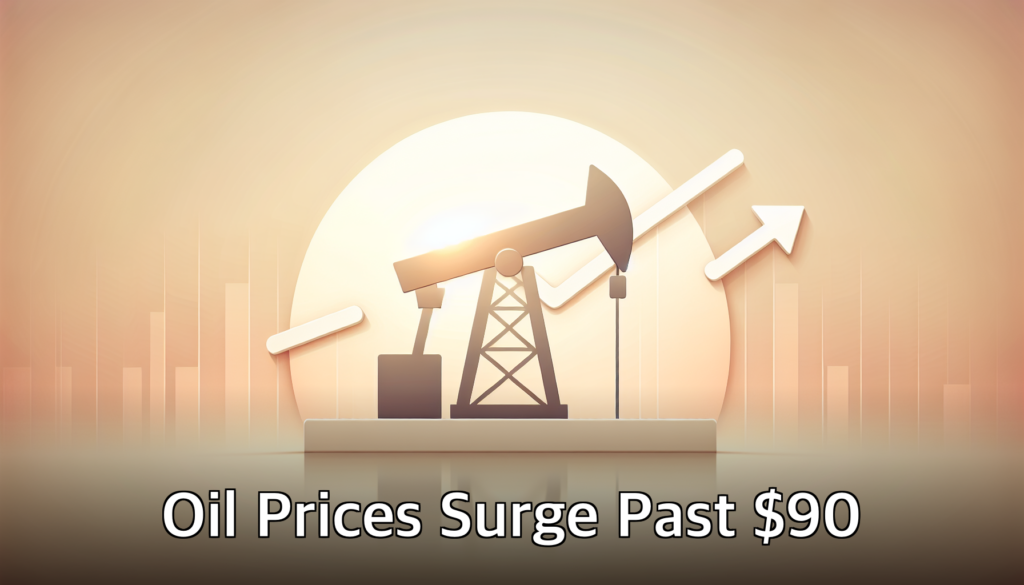 Oil Prices Surge Past $90 — 5 Smart Money Moves Now