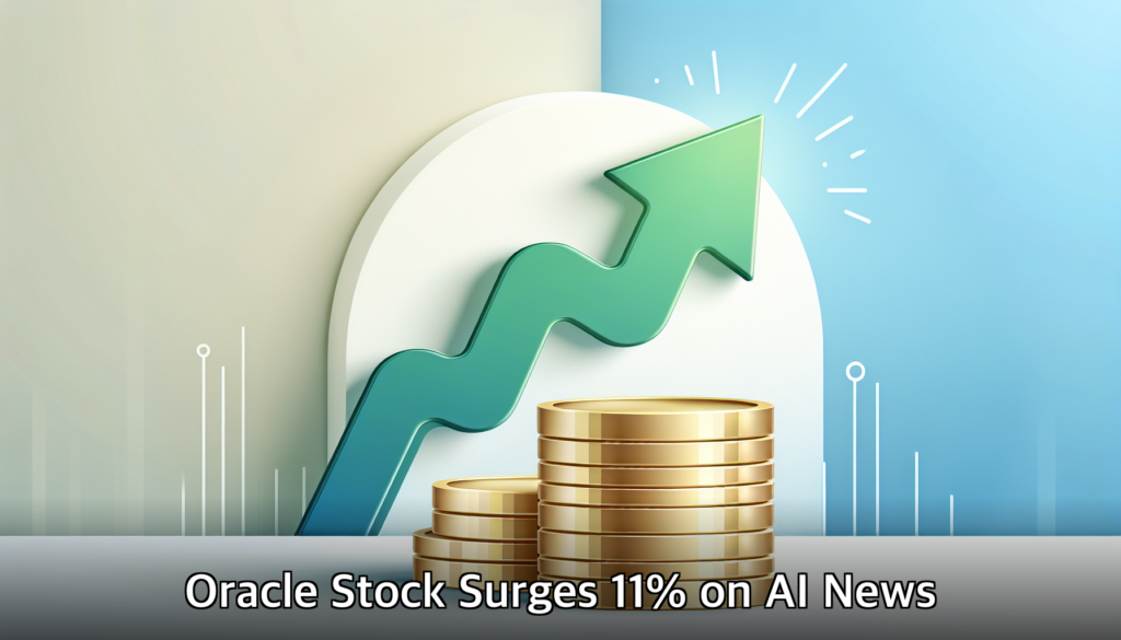 Oracle Stock Surges 11% on AI News — $553B Backlog Revealed
