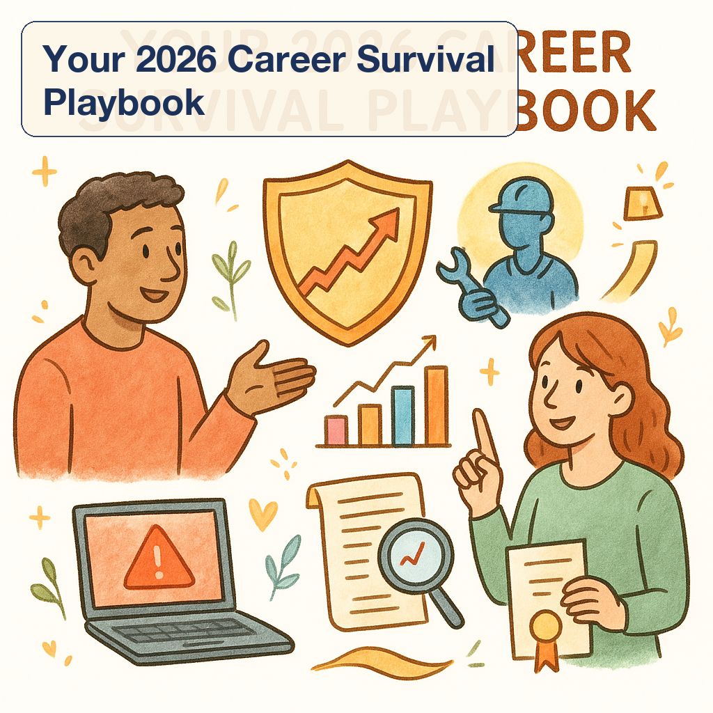 Your 2026 Career Survival Playbook — 47,000 Office Jobs Gone: Which Jobs Are Safe From AI in 2026?