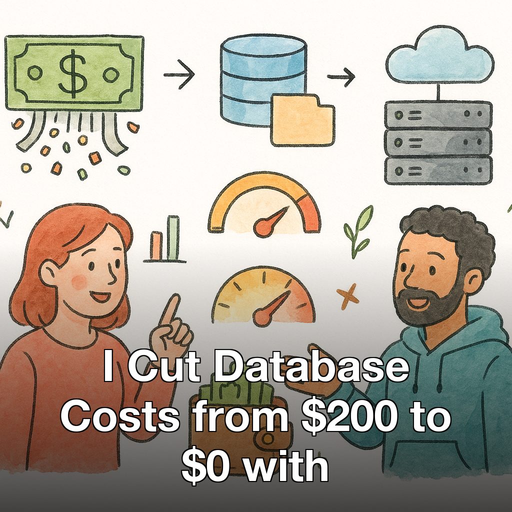I Cut Database Costs from $200 to $0 with SQLite—Real Results