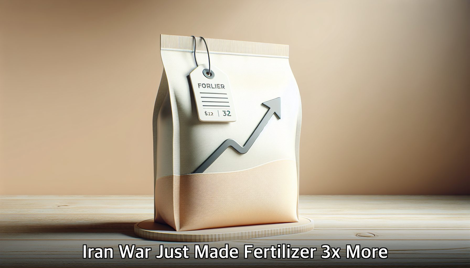 Iran War Just Made Fertilizer 3x More Expensive—Here's Why