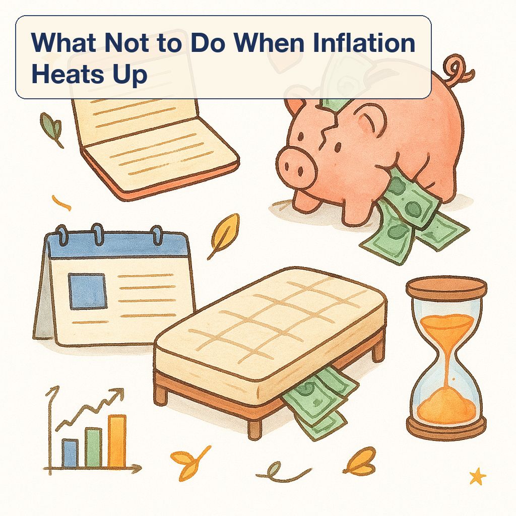 What Not to Do When Inflation Heats Up — 3 Moves to Protect Your Savings From Inflation in 2026