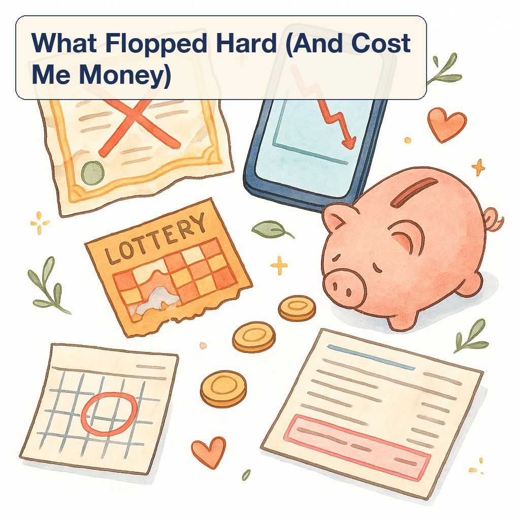 What Flopped Hard (And Cost Me Money) — Single Mom: I Started Investing with $500—5 Strategies That Worked