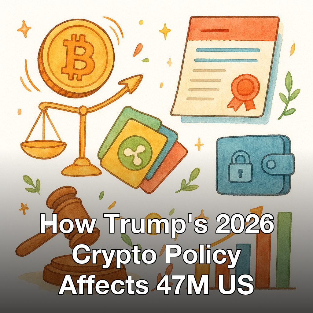 How Trump's 2026 Crypto Policy Affects 47M US Investors