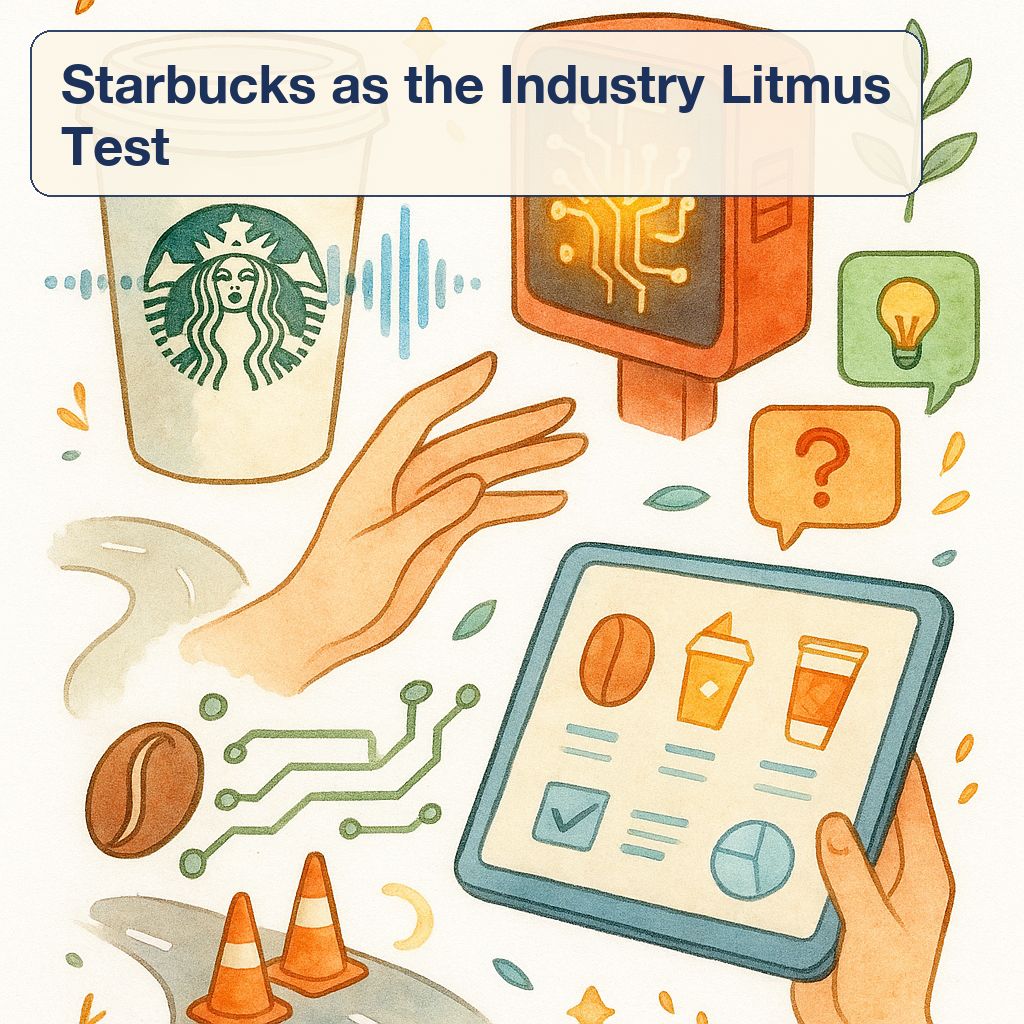 Starbucks as the Industry Litmus Test — Will AI Replace Fast Food Workers? 5 Jobs Already at Risk
