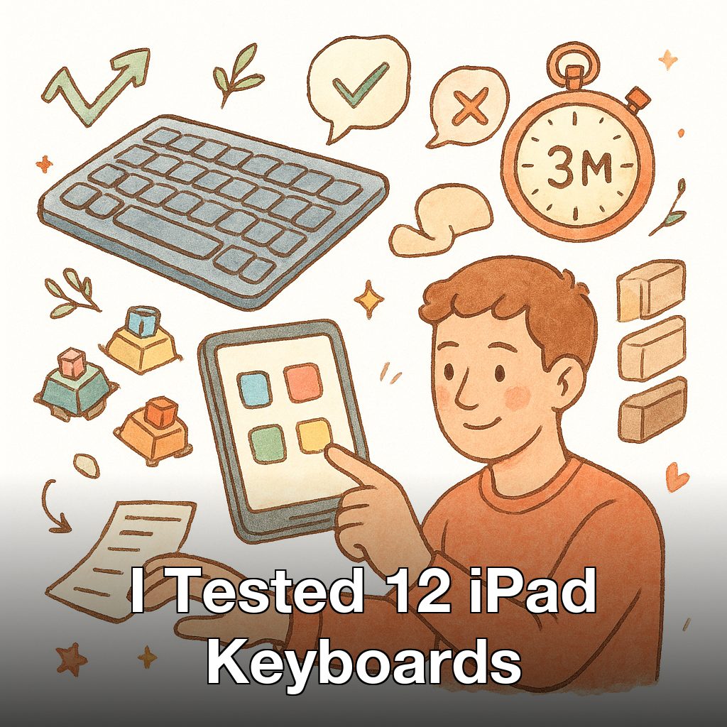 I Tested 12 iPad Keyboards—Here's What Actually Works in 2026