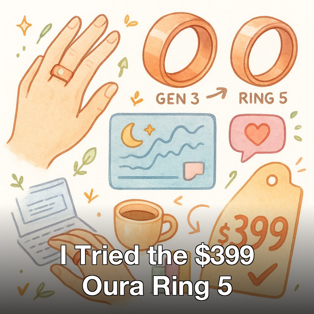 I Tried the $399 Oura Ring 5—5 Things That Surprised Me