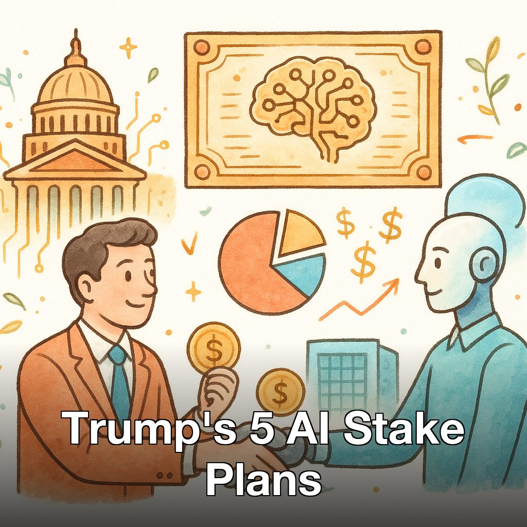 Trump's 5 AI Stake Plans: What Government Ownership Means