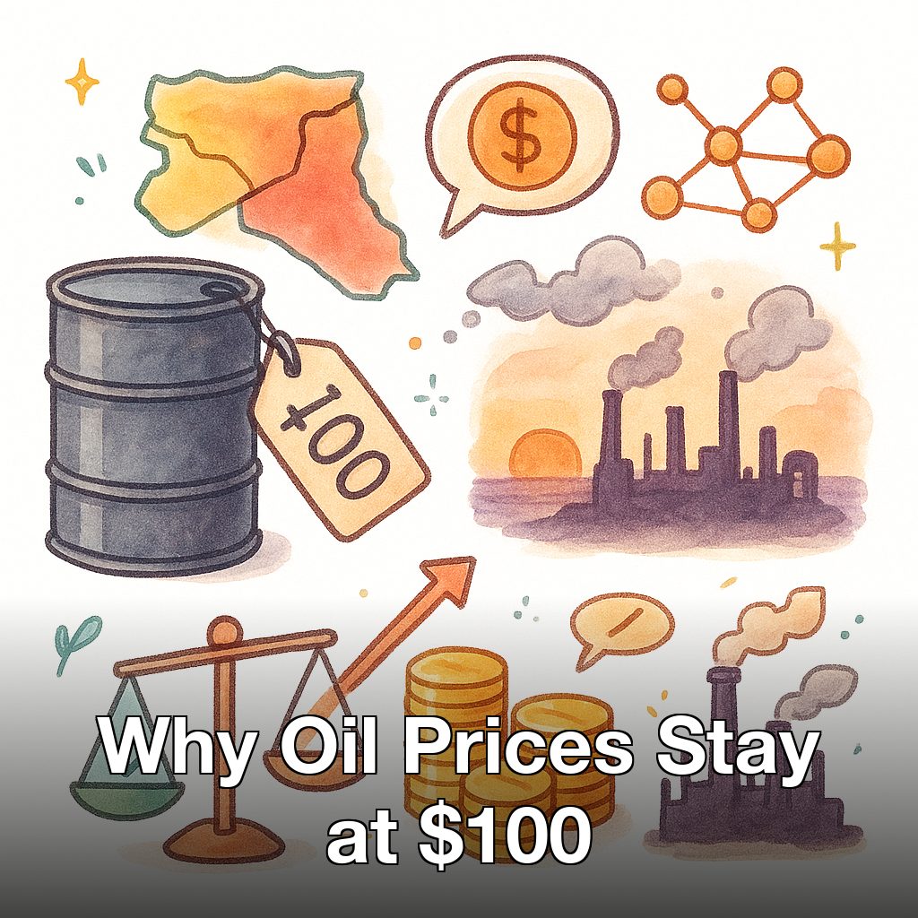 Why Oil Prices Stay at $100: 3 Hidden Forces Driving Costs